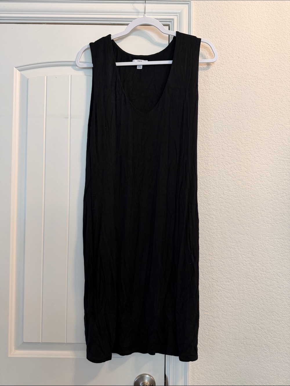 BAR III Black V-Neck Dress, Sz XL
